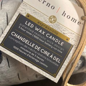 Set of Led wax candles